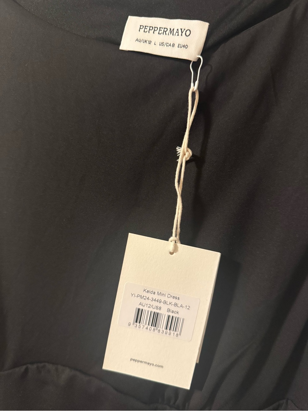 Peppermayo Kelda Sleeveless Ruched Mini Dress - Picture 3 of 3